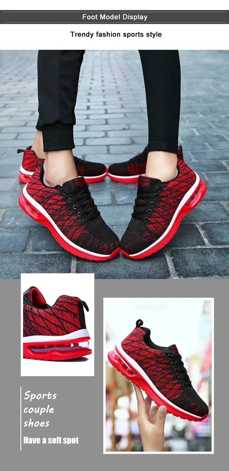 Men Running Shoes Fashion Breathable Outdoor Male Sports Shoes Sneakers Women Comfortable Athletic Footwear.