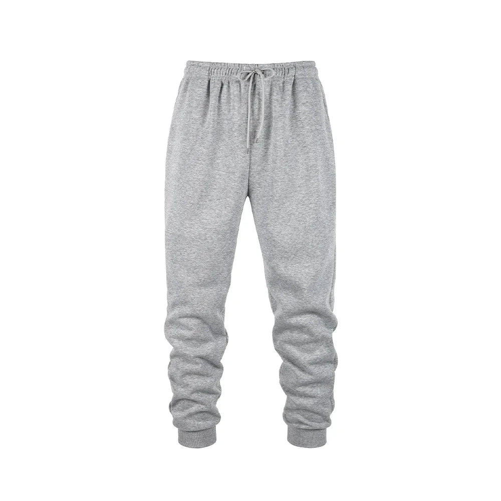 For Men Autumn and Winter Casual Jogging Pants Fleece Sweatpants for Soft and Comfortable Workout.