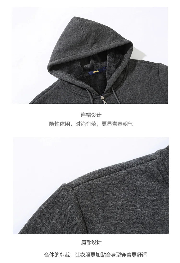 8XL Plus Größe Damen Herbst Winter Fleece Kapuzen Strickjacke Sweatshirts Büste 140cm 4XL 6XL 7XL 8XL Casual Lose Zipper Hoodie.