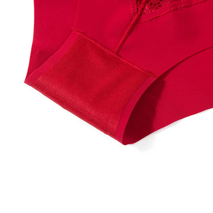 BZEL 10PCS/Set Women's Panties Exquisite Sweet Lace Underwear Sexy Lingerie Silk Satin Briefs Woman Comfort Breathable Underpant.