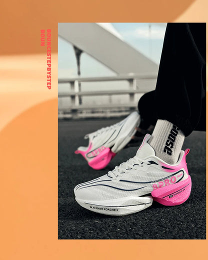 Neue männer Turnschuhe Hohe Qualität Carbon Platte Laufschuhe Stilvolle Atmungsaktive Casual Sportschuhe Männliche Trainer Tennis Schuhe.