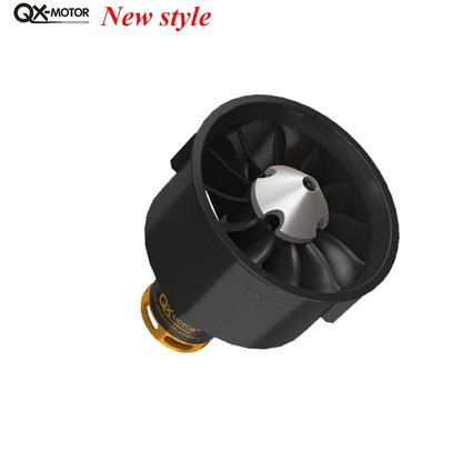 QX-MOTOR 64mm EDF 12 Blades Duct Fan QF2822 2200KV 2400KV 3500KV 3800KV 4300KVBrushless Motor for DIY RC Drone Accessories Parts.