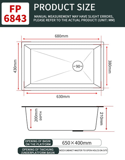 White Stainless Steel Kitchen Sink with Digital Display Multifunction Waterfall Faucet large Wash Basin for Kitchen Accessories