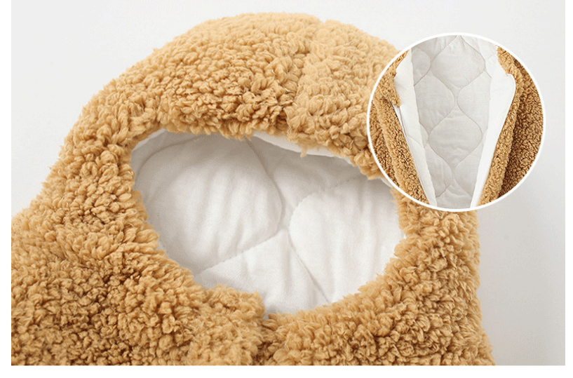 Neugeborene Baby Mädchen Mädchen Cartoon Kapuze Stram pler Overall Bodysuit Kleidung Outfits Langarm Spiel anzug Kleinkind einteiliges Outfit.