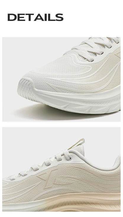 Xtep 299 Leather Running Streamline For Women 2024 Winter Running Shoes Leisure Training Sneaker(Suggest 1 size up) 876418110021