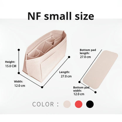 Purse Organizer Insert for Handbags, Felt Bag Organizer for Tote & Purse, Tote Bag Organizer Insert, for lv neverfull