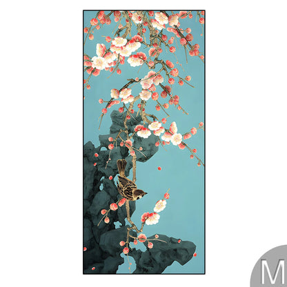 Chinese Simple Ink Art Canvas Poster Flower And Bird Wall Painting Prints Pictures Bedroom Corridor Living Room Decoration Mural