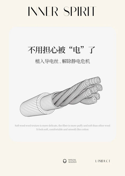 2024 new solid color colorful rabbit wool four-piece set, one side of rabbit fur and one side of milk wool thickened warm.