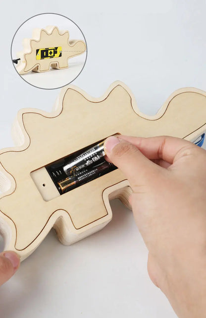 Montessori Busy Board Sensory Toys Wooden With LED Light Switch Control Board Travel Activities Children Games For 2-4 Years Old.