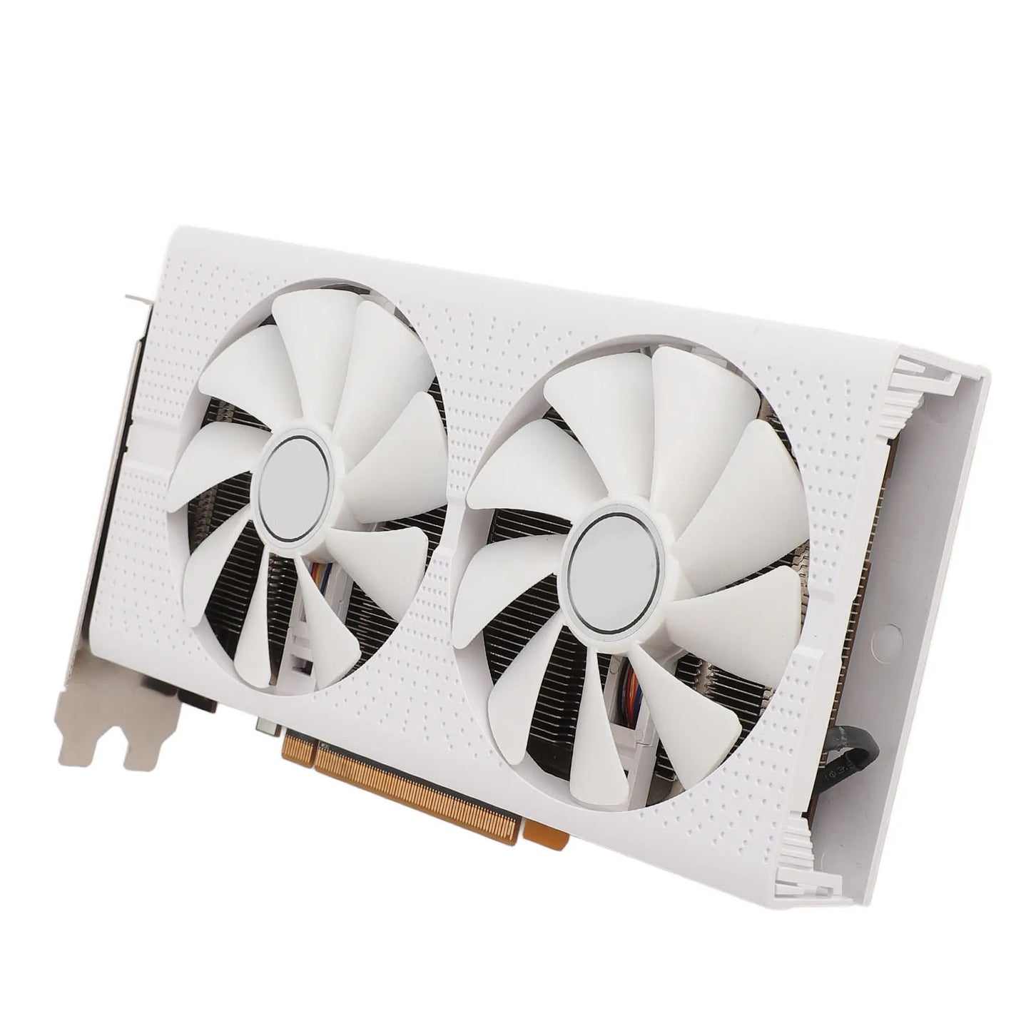 GPU Graphics Card 4K Ultra HD 8GB GDDR5 256bit Dual Fan and Copper Pipe Cooling RX470 Quiet Gaming Graphics Card for Computer.