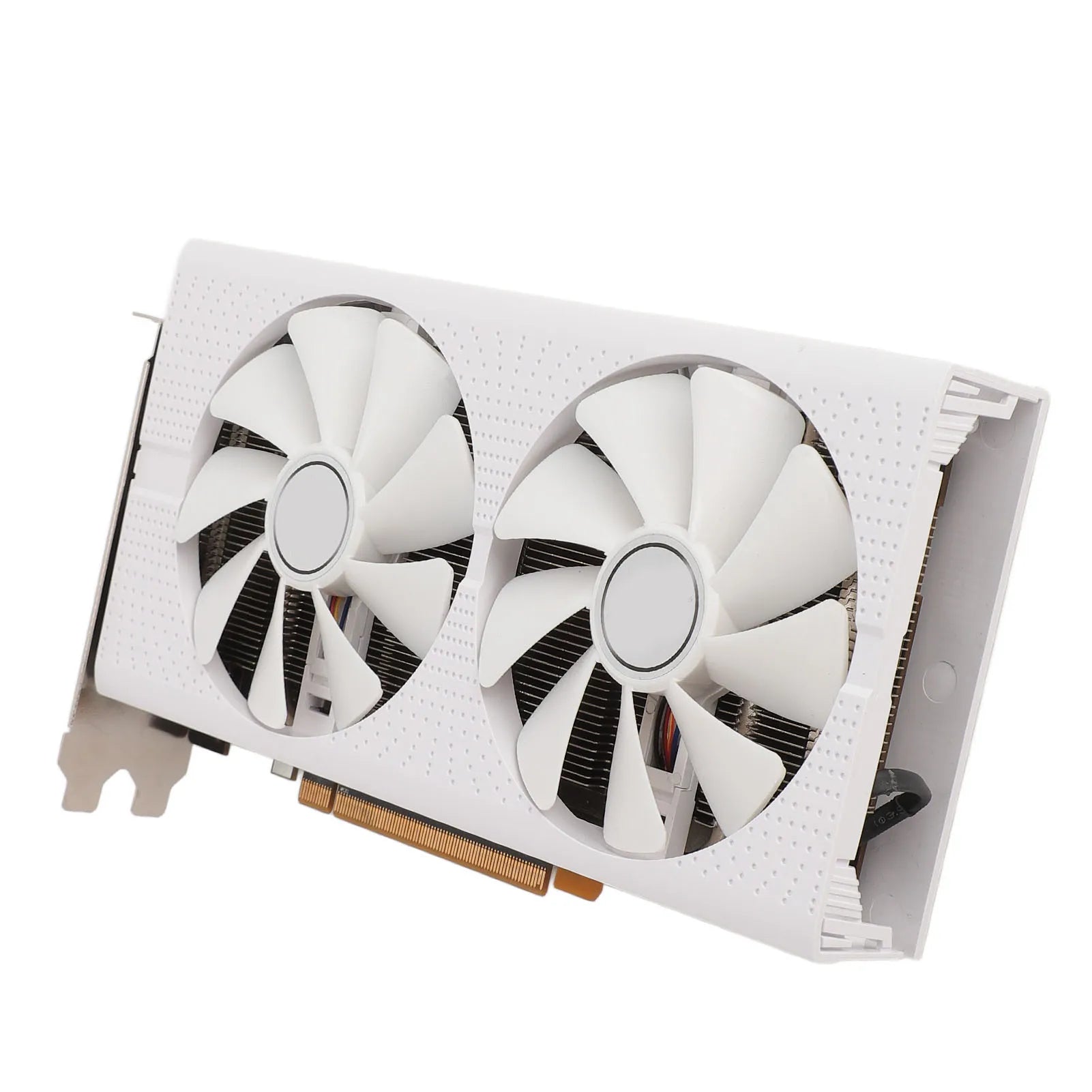 GPU Graphics Card 4K Ultra HD 8GB GDDR5 256bit Dual Fan and Copper Pipe Cooling RX470 Quiet Gaming Graphics Card for Computer.