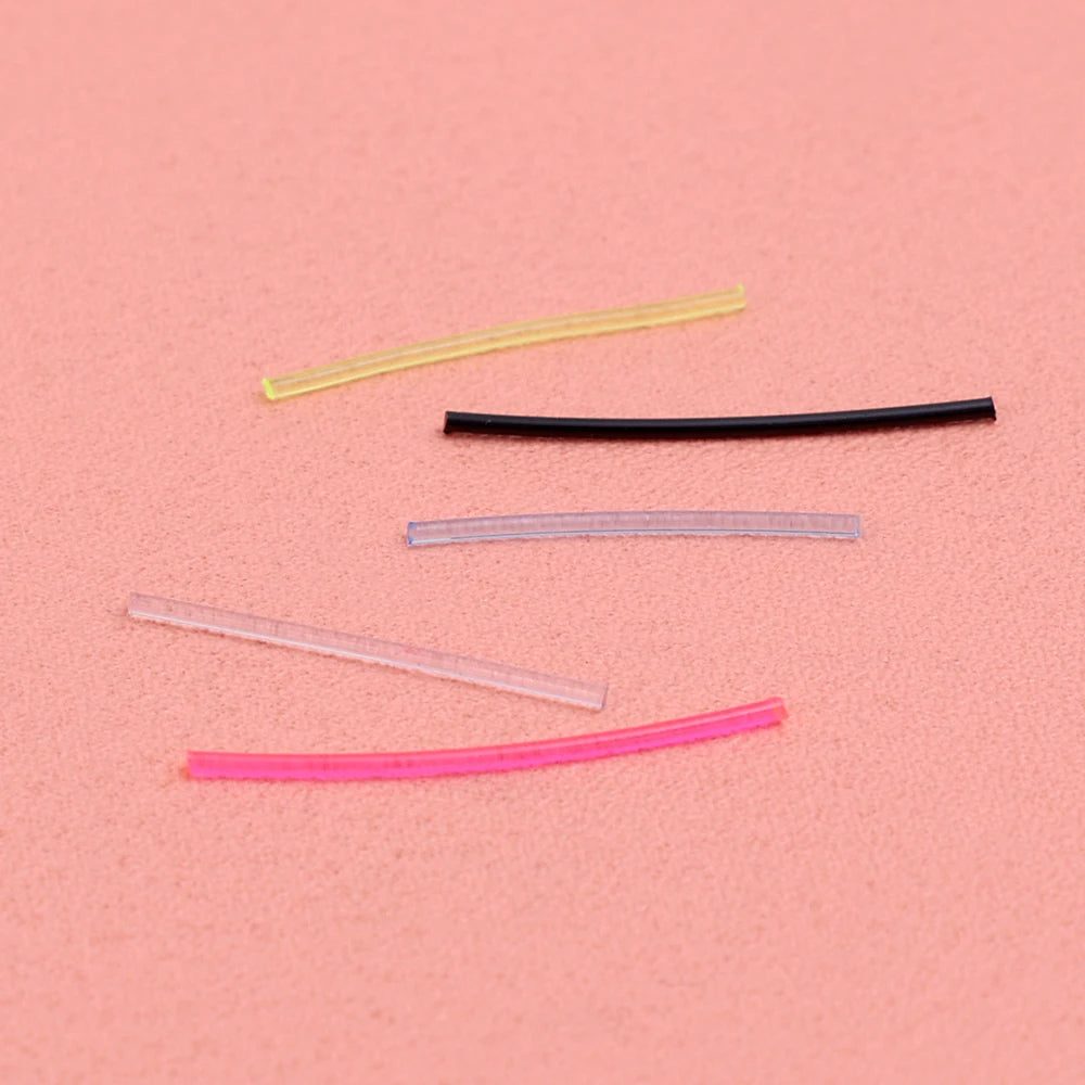 Invisible Plastic Soft Stud Earrings Hypoallergenic Simple Transparent Earring Piercing Retainer Ear Studs Pins Jewelry.