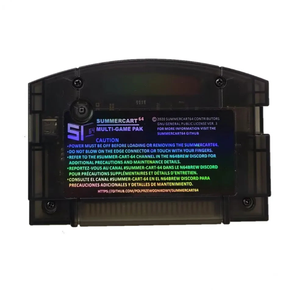 SC64 Flash Cart SummerCart64 Open Source Game Card  64 Video Game Console Modular Chip.