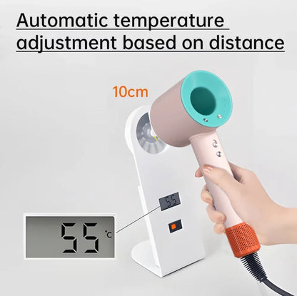 1.8m Professinal Leafless Hair Dryer Electric Hair Dryer High Speed 1600W Negative 200 Million Anion Blow Dryer Silent Hair Drye