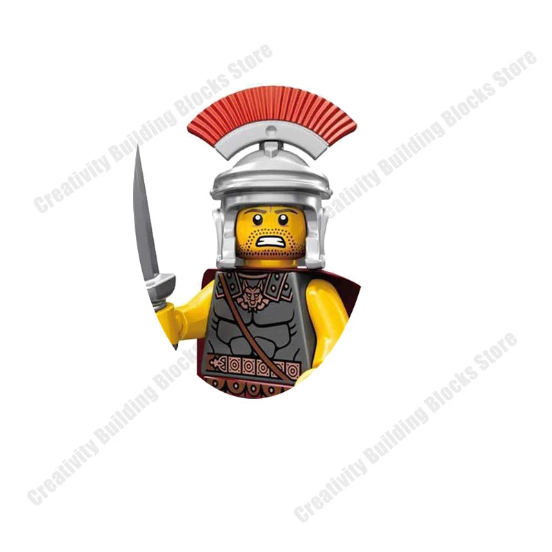 New Hot Series Gray Shark Boy Girls 3D Model DIY Building Bload Toys Classic Movie Children's Toys Gifts