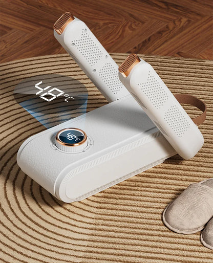 Portable Foldable Electric Shoe Dryer UV Blue Light UV Sterilization Deodorizing Shoe Dryer Fast Drying Household Shoe Dryer