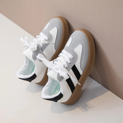 Children Tennis Shoes 2025 New Simple Kids Sneakers for Girls Patchwork Non-slip Boys Causal School Running Sneakers Non-slip.