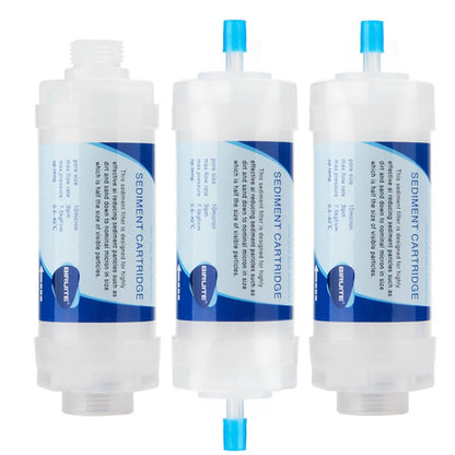 Home Water Filter Sediment Filter Cartridge Replacement Maximum Flow 30 lpm Operating Temp 33.08º F to 104ºF