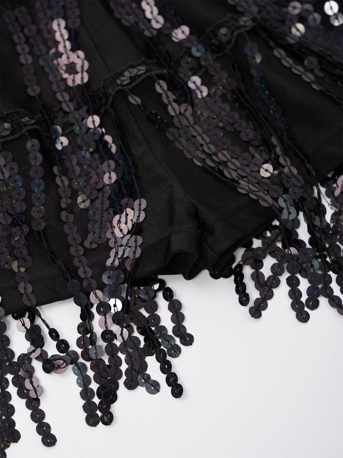 Kind Mädchen Ärmellose Glänzende Pailletten Quaste Boyshorts Kleid Latin Jazz Dance Cha-cha Samba Bühne Leistung Kostüm Dancewear