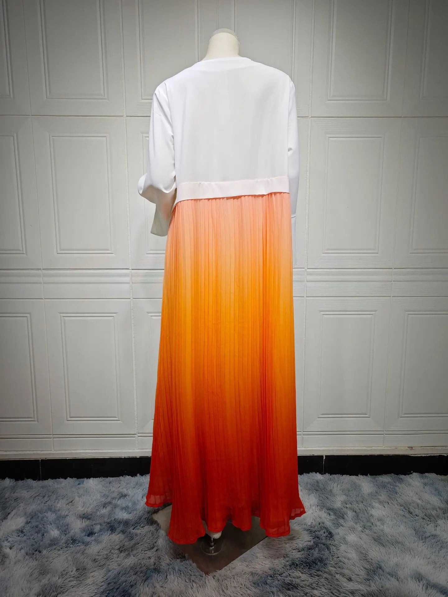 Ramadan Open Chiffon Kimono Abaya Kaftans Turkey Islam Muslim Dress Prayer Clothes Women Djellaba Kebaya Robe Femme Musulmane