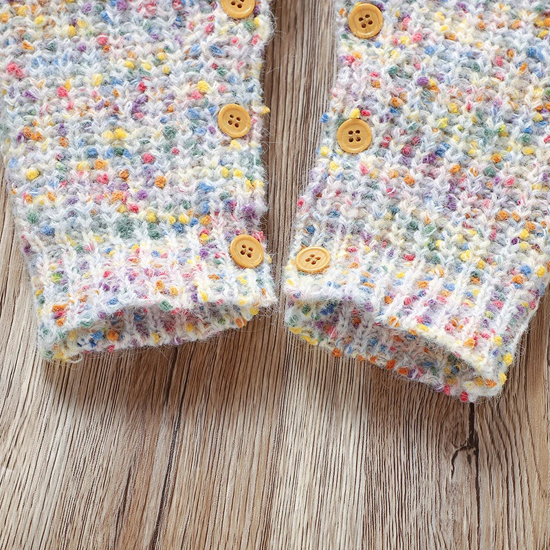 Winter Baby Mädchen Strampler Herbst Rundhals Langarm Gestrickte Neugeborenen Ein Stück Overalls Outfits 0-18m Kleinkind kleidung.