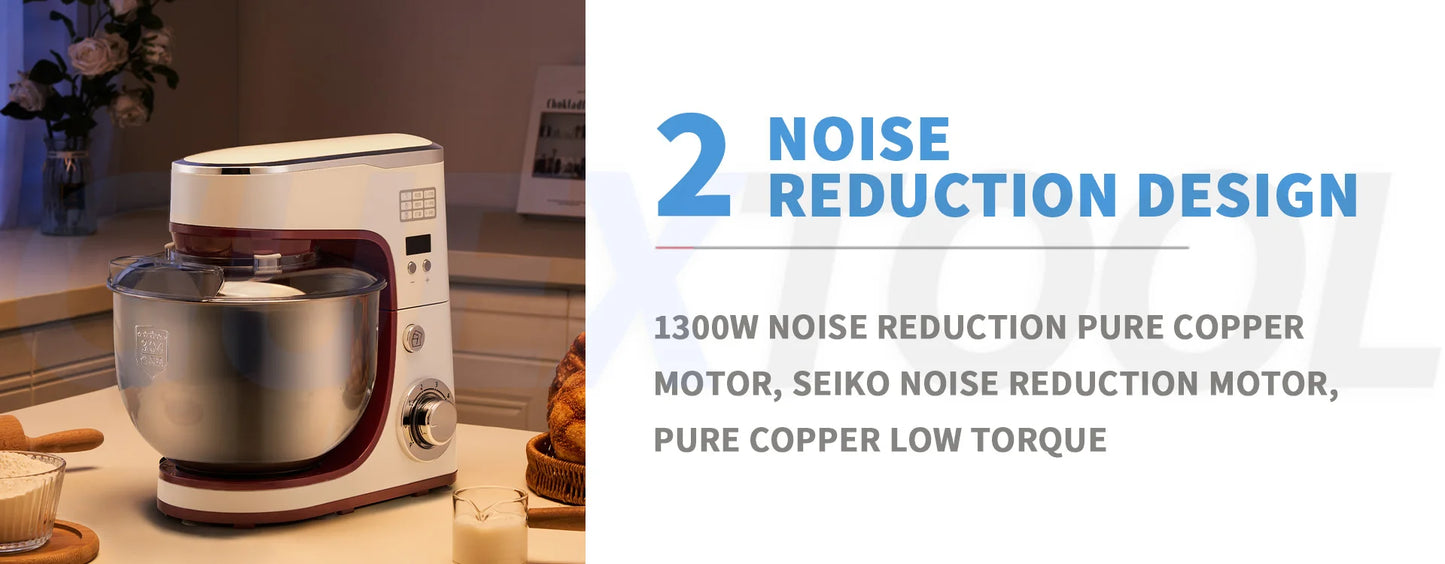 10L Stand Mixer Electric Kitchen Mixer Food Processor Dough Kneading Machine Kneader Kitchen Appliances Stir Fried chef's Machin.