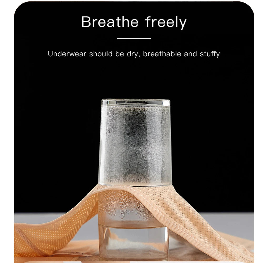 4pcs Women Menstrual Panties+gift Menstrual Cup Female Period Leak Proof Underwear Plus Size Maternal Physiological Briefs.