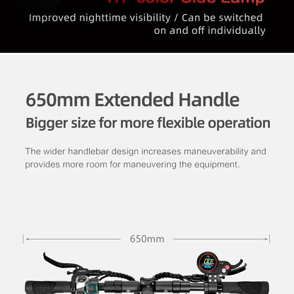 BOYUEDA S3 -11E-Scooter 6000 W Double Motor 60V 38Ah Off-road Scooters Electric 11 -Inch City Folding Electric Scooter