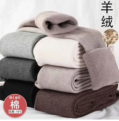 Ladies Pantyhose Autumn Winter Warm Leggings Cotton Women Vertical Striped Pants Elasticity Thicken Stocking Female Tights