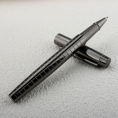 1 stücke MONTE MOUNT Kugelschreiber Retro Metall Gitter Tinte Elegantes Geschenk für Schreiben Schreibwaren Büro Schule Liefert Roller kugelschreiber.
