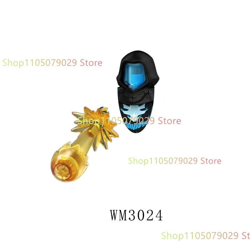 WM6220 WM6221 Anime Cartoon TV Toy Sung Jin Woo Solo Leveling Man S Hunter Level Up Building Blocks for Kids Collect Toys Gift.