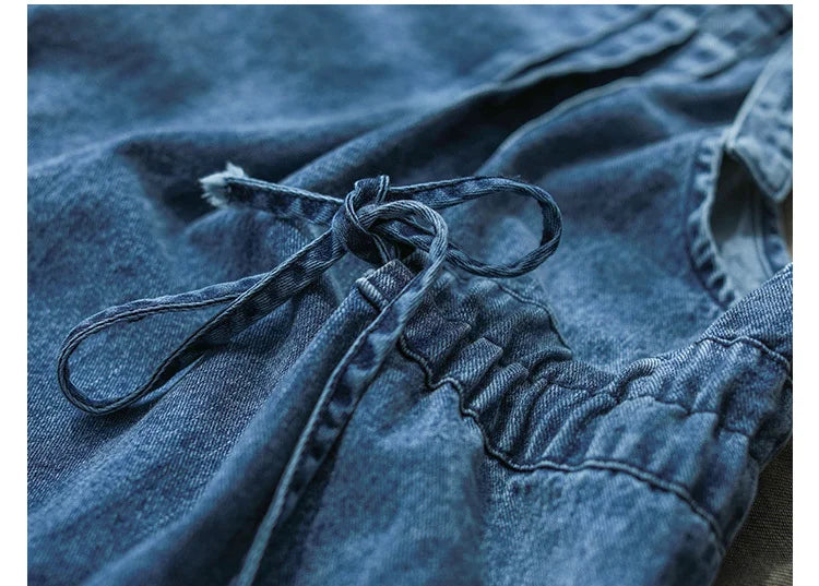 AmaxluluE 2023 Sommer Frauen Mode Übergroßen Ärmellose Denim Kleider Lose Lange Kleidung Klassische Luxus Casual Vintage Vestidos.