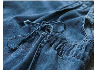 AmaxluluE 2023 Sommer Frauen Mode Übergroßen Ärmellose Denim Kleider Lose Lange Kleidung Klassische Luxus Casual Vintage Vestidos.