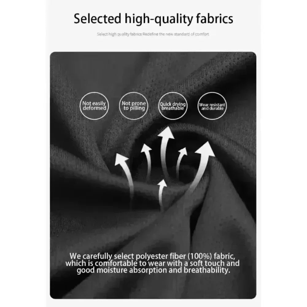 90 Minutes Series MM9 JUL Football Shirt Men's Summer Outdoor Sports Quick-drying Jersey Oversized Fitness Training T-shirt.