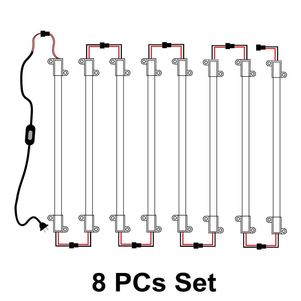 LED Tube Light AC220V  50cm 72LEDs High Brightness Night Bar 2835 Strip Energy Saving lamp for Home Kitchen Cabinet Wall Decor.