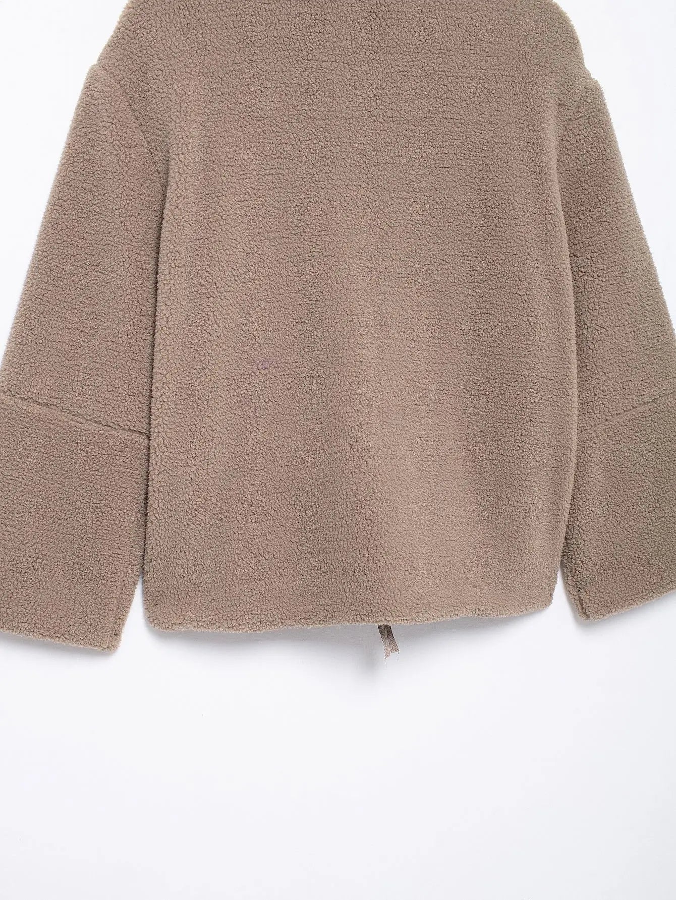 Winter Fleece frauen Mantel Zipper Stehkragen Lose Verdickt Mantel frauen Herbst Warme Neue Casual Trendy frauen Mantel