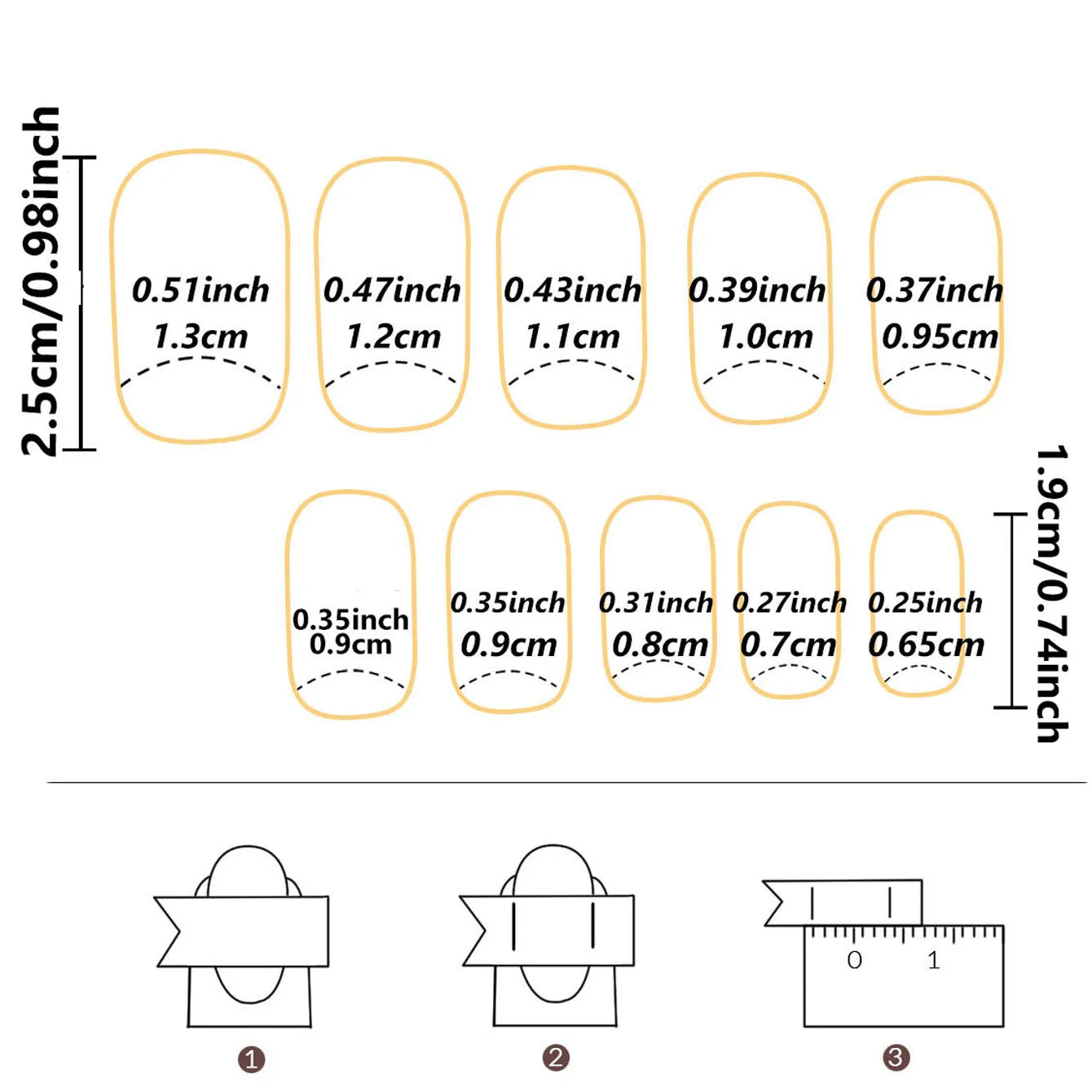 24pcs/set short square fake nails for women cute bride heart white french tips faux ongles y2k press on false nail supplies