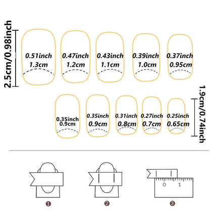 24pcs/set short square fake nails for women cute bride heart white french tips faux ongles y2k press on false nail supplies