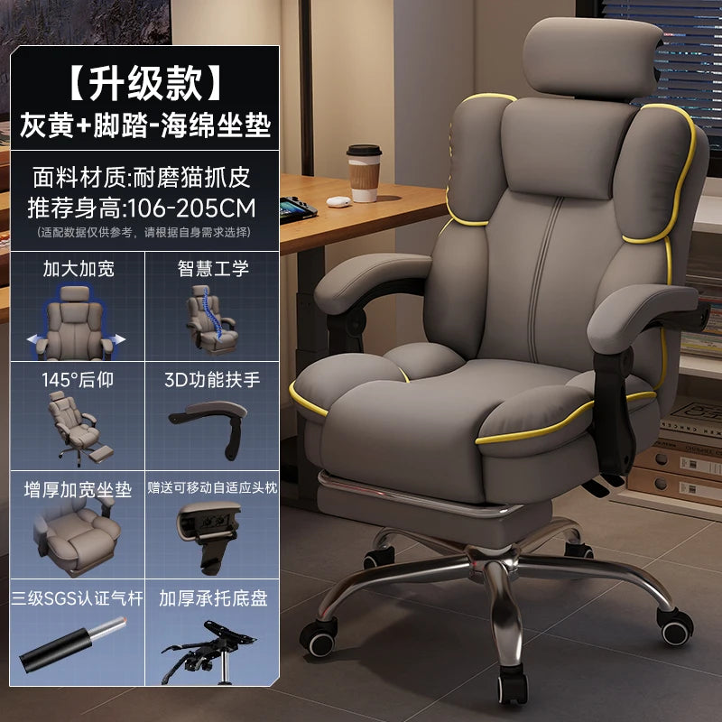 Rückenlehne Student Bürostuhl Konferenz Räder Kommode Lesen Bürostuhl Thron Bequeme Sillas De Oficina Home Möbel