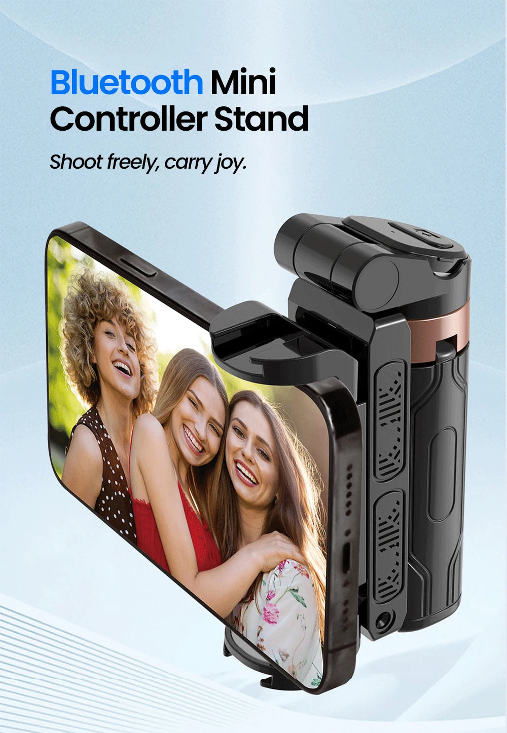 Elough Selfie Stick Tripod Phone Stand Shooting Aid Wireless Bluetooth Remote Extendable Portable Phone Holder For Live Broadcas.