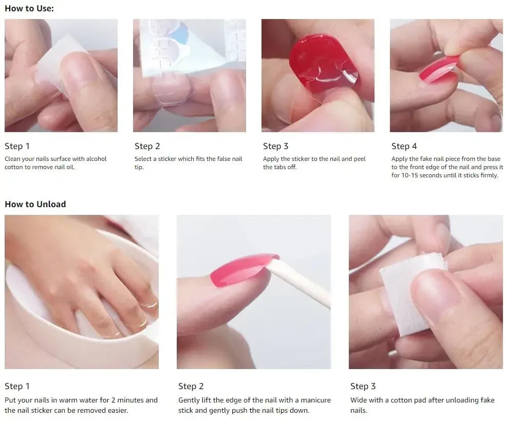 6000PCS Stick Nail Jelly Double-sided Adhesive Transparent Traceless Nail Glue Invisible Wear Nail Sheet Adhesive DIY Tools.