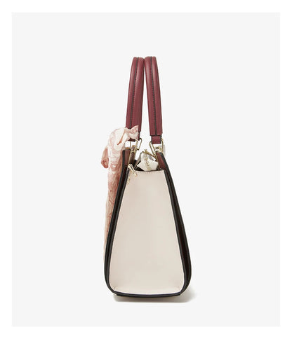 FOXER Split Leather 2025 Autumn Winter New Large Tote Handbag Women's Shoulder Bag Chinese Classic Embroidery Best Gift for Mom.