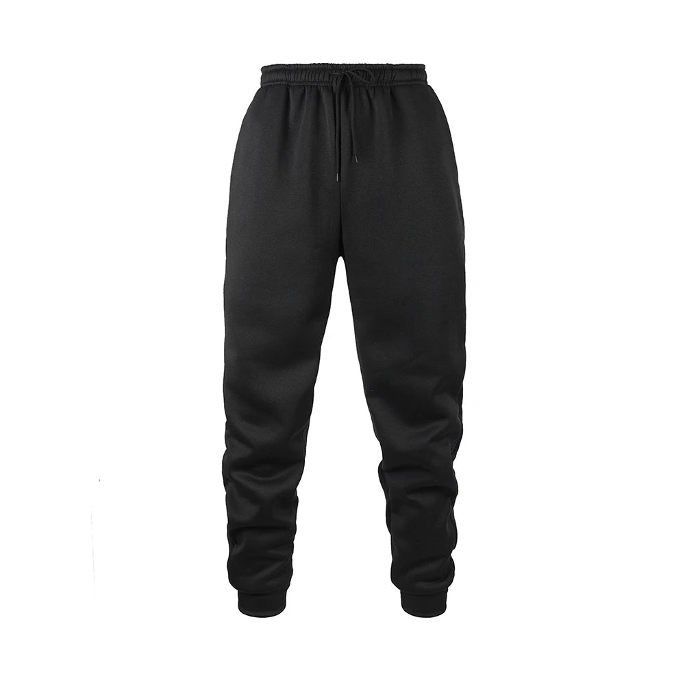 2025 Mens Jogging Sports Pants Autumn Winter Sweatpants Men Sports Gym Trousers Fashion Solid Color Casual Workout Long Pants.