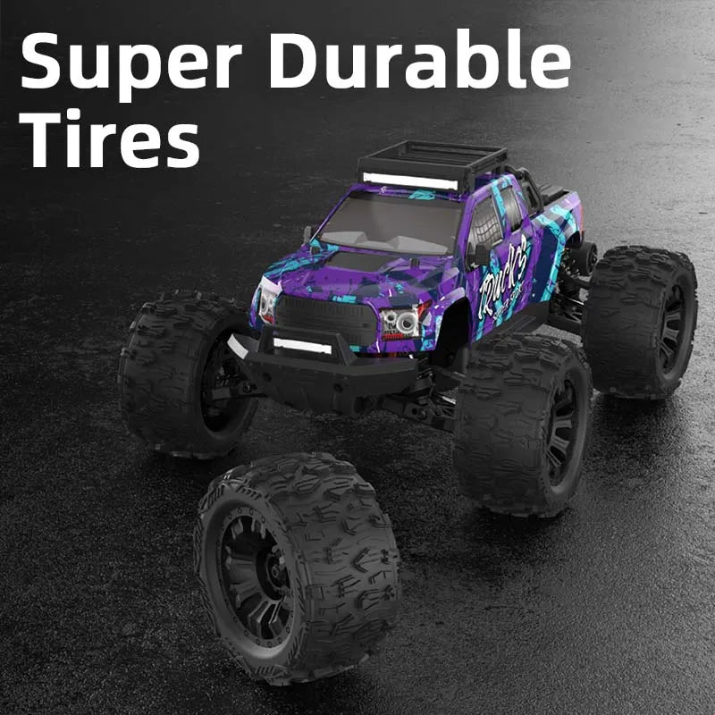 Teeggi 1/14 4WD High Speed Rc Off-road Car 100KM/H Brushless motor 3S Remote Control Truck Drift Racing Cars Toys For kid Gifts.