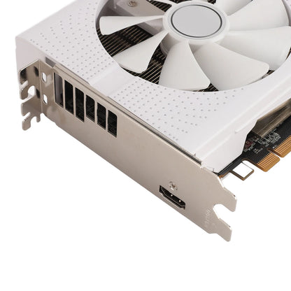 GPU Graphics Card 4K Ultra HD 8GB GDDR5 256bit Dual Fan and Copper Pipe Cooling RX470 Quiet Gaming Graphics Card for Computer.