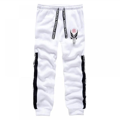 Mens Tracksuit Printed Casual Sweatshirts Sweatpants Single Piece Versatile Hoodie Pants Gym Sports Jogging Mens Clothing 2025.