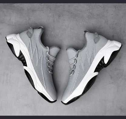 Zunehmende Herren-Turnschuhe, lässige Erhöhungsschuhe, 8 cm Höhenerhöhungsschuhe für den Sommer, atmungsaktive 6 cm Aufzugsschuhe.