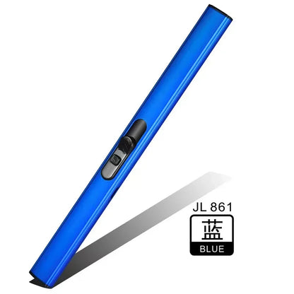 2024 Outdoor Barbecue USB Arc Lighter Rechargeable Long Kitchen Gas Stove Lighter Windproof Plasma Arc Flameless Lighter.