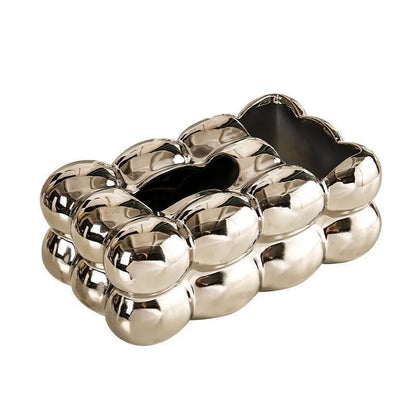 1PC Cloud Design Tissue Boxes Storage Napkin Holder Paper Case Ornament Craft Desktop Tissue Holder Kitchen Tissue Box.