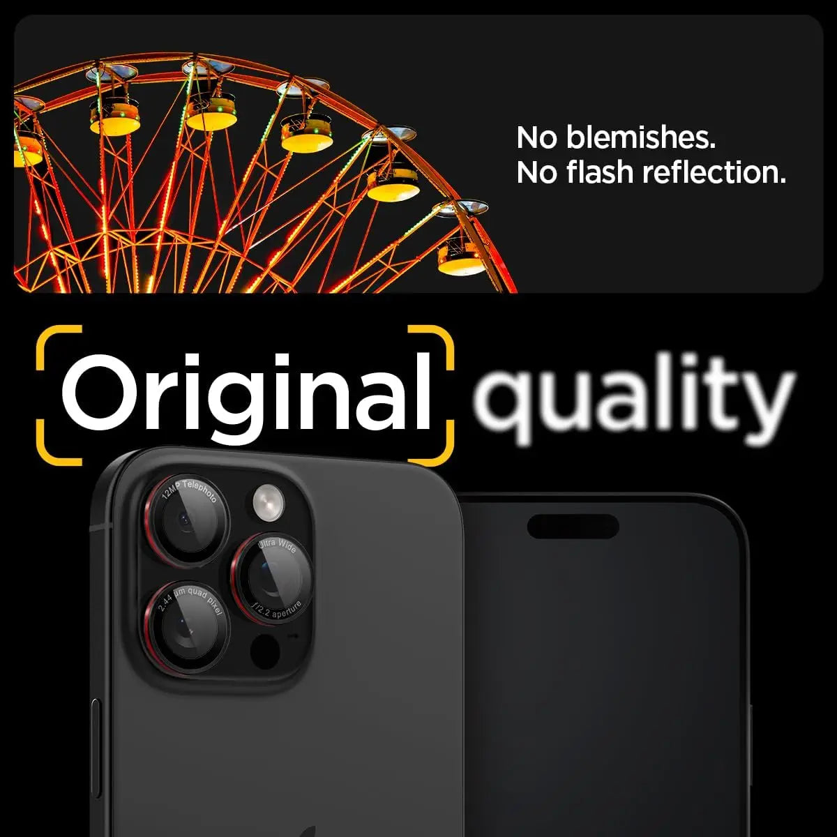 Black Red Metal Glass Camera Lens Protector Cover For iPhone 17 Air 16e 16 E 15 Pro Max 14 Plus 13 Mini 12 11 Phone Accessories.